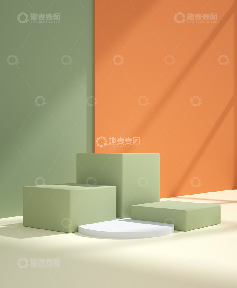 电商立体创意背景图113