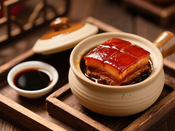 地道美食中国菜东坡肉