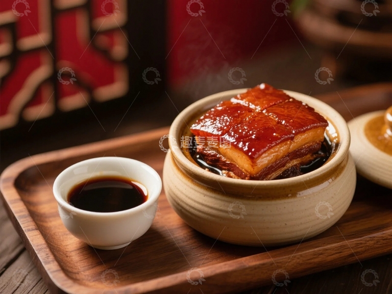 高清大图下载【趣麦麦图】地道美食中国菜东坡肉3