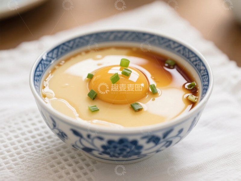 高清大图下载【趣麦麦图】嫩滑美味的鸡蛋羹3