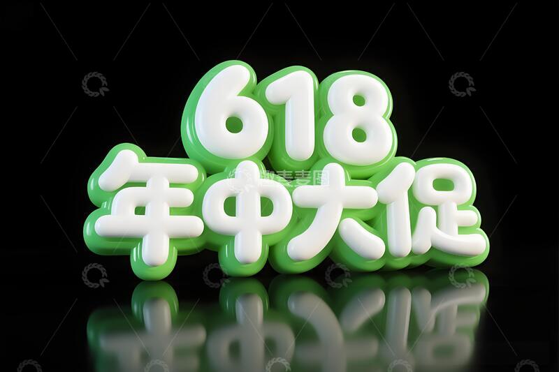 高清大图下载【趣麦麦图】618年终大促标题11