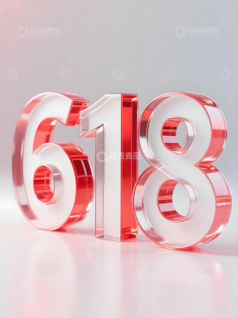 高清大图下载【趣麦麦图】618年终大促标题9