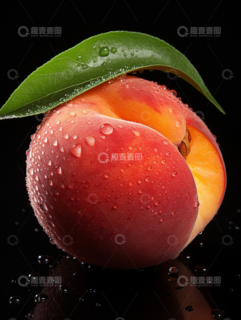 高清大图下载【趣麦麦图】水蜜桃摄影图35