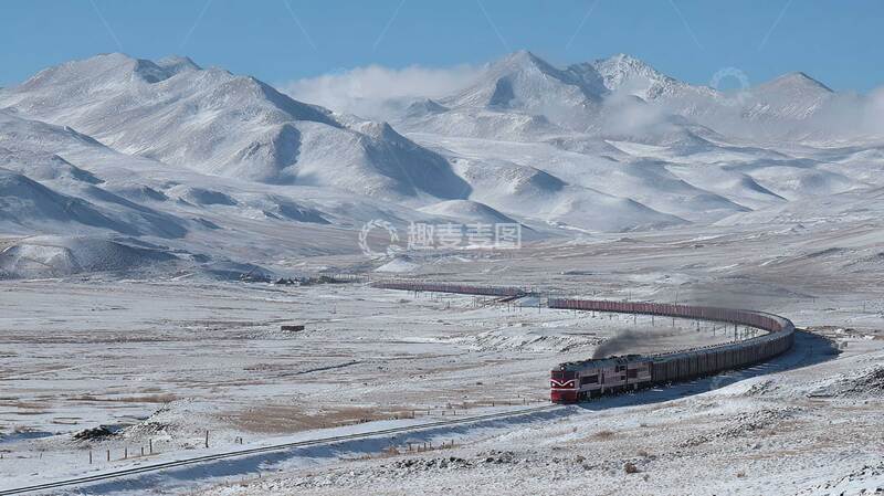 高清大图下载【趣麦麦图】火车  无人区  可可西里 5