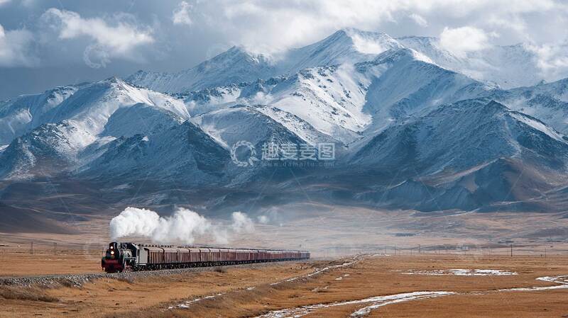 高清大图下载【趣麦麦图】火车  无人区  可可西里 6