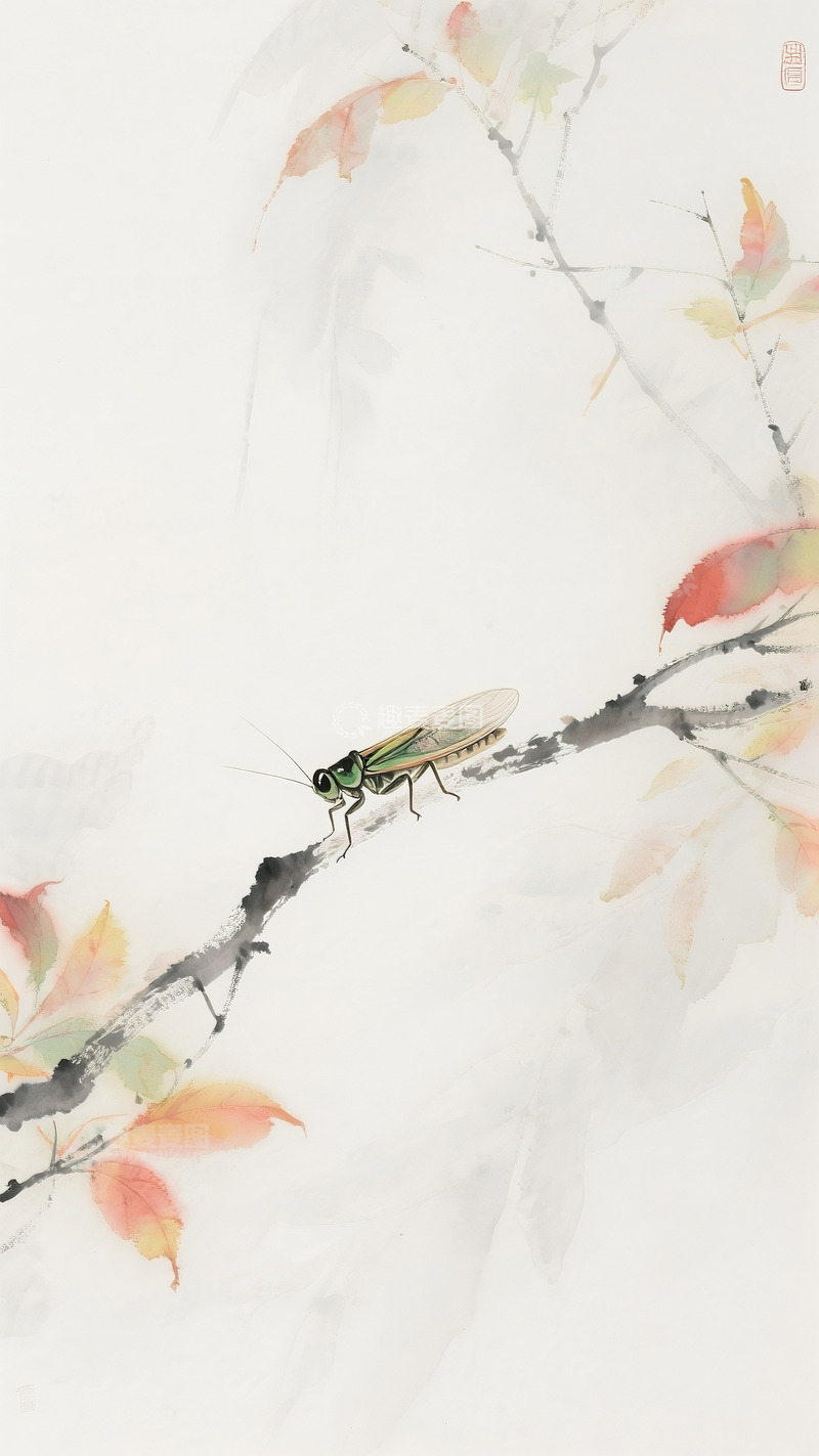 高清大图下载【趣麦麦图】水墨风景元素1