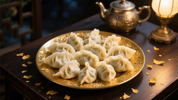 中式传统美食的温馨