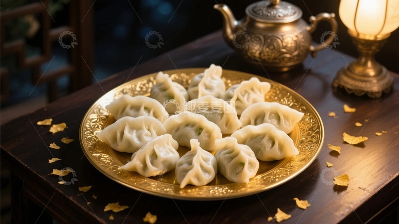 高清大图下载【趣麦麦图】中式传统美食的温馨