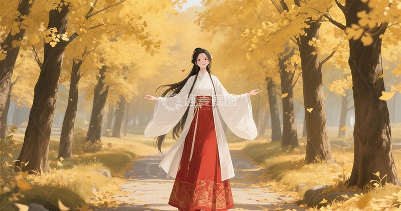 高清大图下载【趣麦麦图】古风少女壁纸