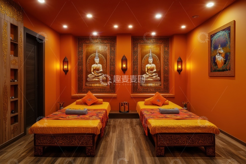 高清大图下载【趣麦麦图】休闲按摩室内场所
