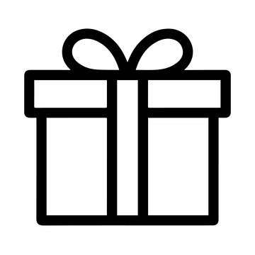 礼物盒图标设计