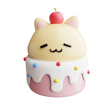 可爱小蛋糕甜品