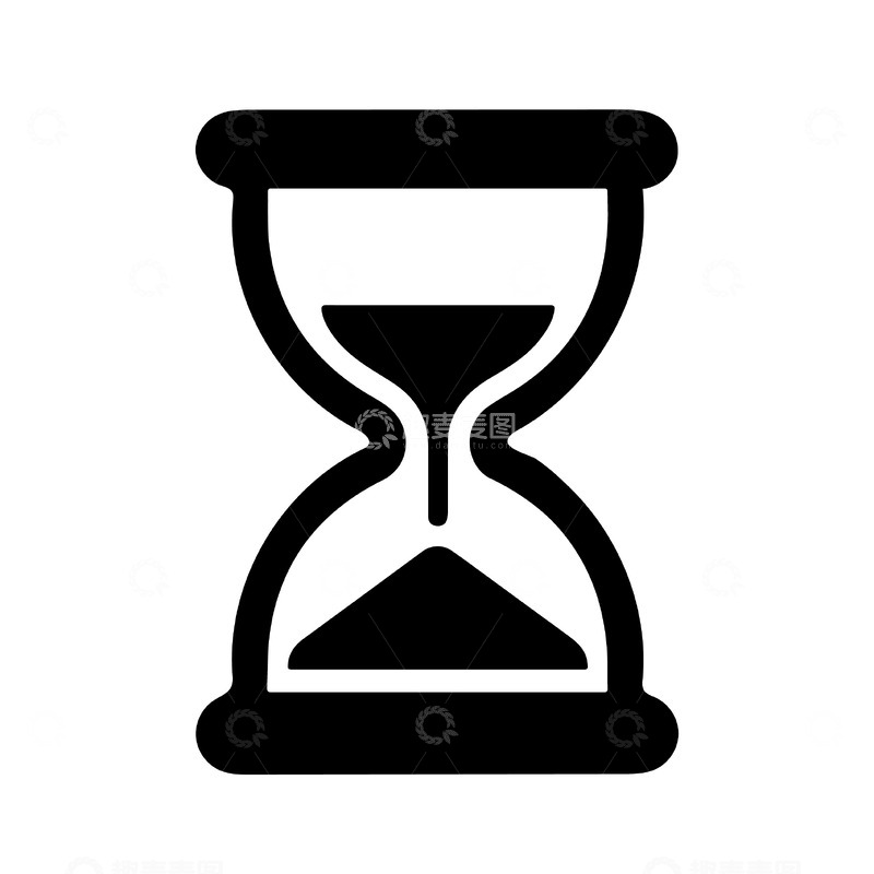 源文件下载【趣麦麦图】-沙漏图标设计