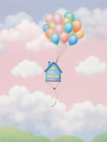 童话云中飞屋