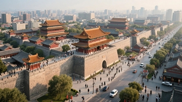 现代都市中的古城风韵1