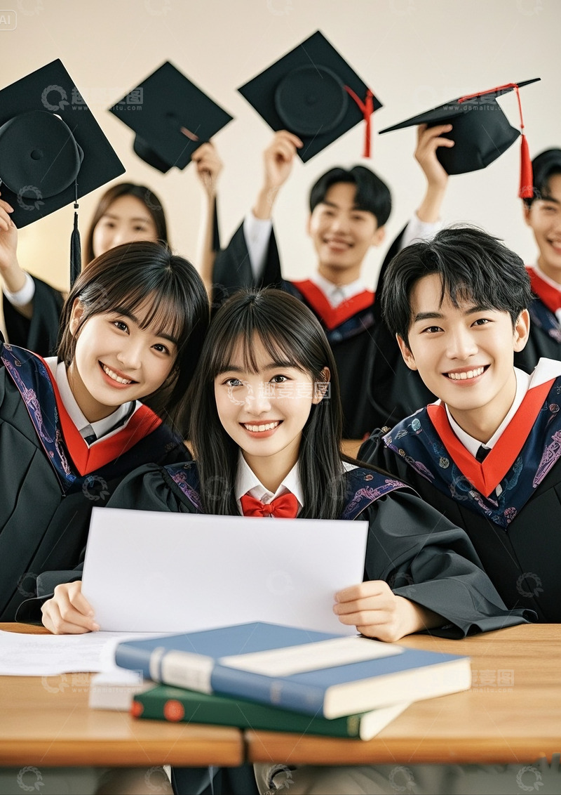 高清大图下载【趣麦麦图】插画风青春素材