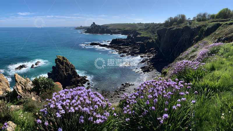 高清大图下载【趣麦麦图】美丽的大海风光