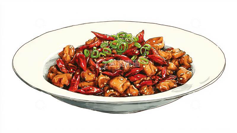 宫保鸡丁  川菜  鲜香