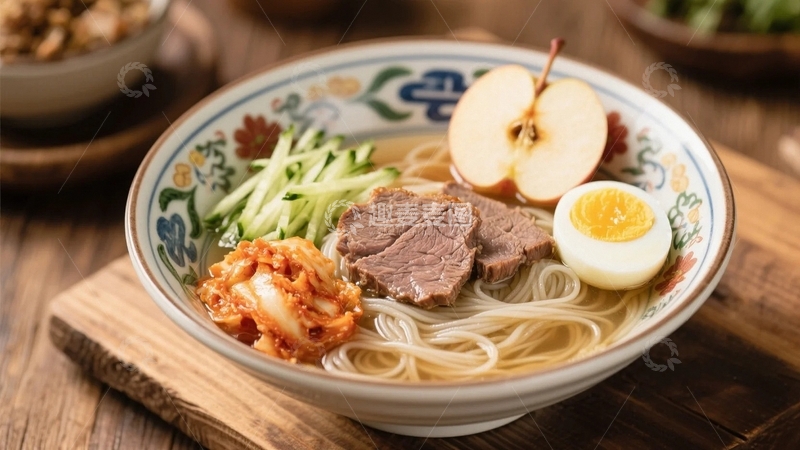 高清大图下载【趣麦麦图】清爽夏日韩式冷面2