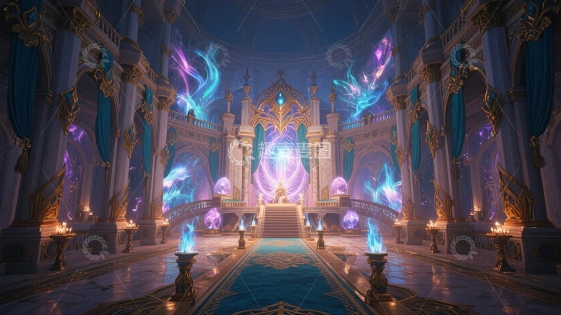 奇幻宫殿的辉煌光芒1