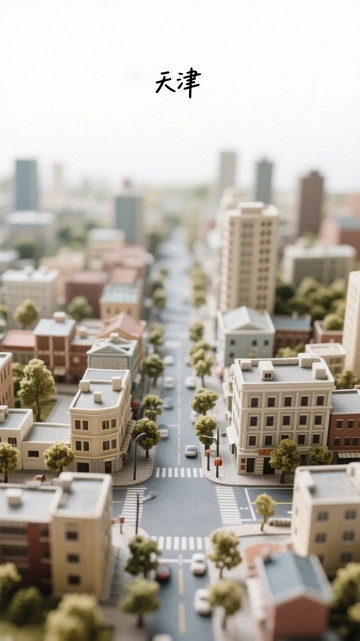 微缩城市的天津印象