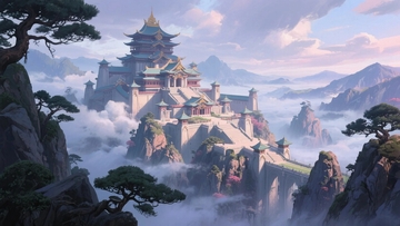 仙气飘渺的东方宫殿2