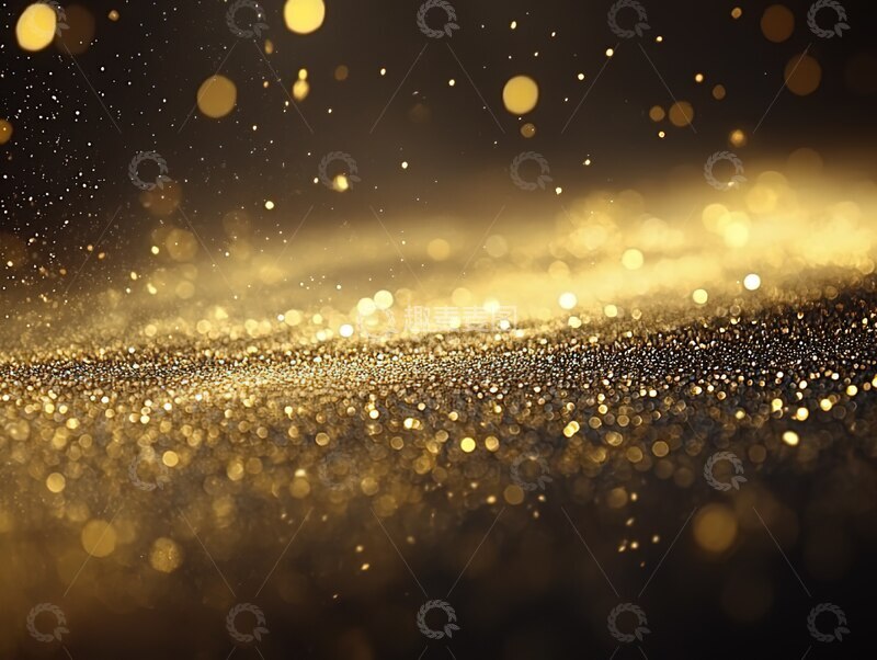 高清大图下载【趣麦麦图】微距金光闪烁 夜浪漫灯光2