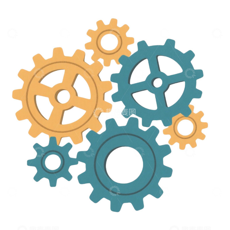 高清大图下载【趣麦麦图】齿轮轮子免抠元素2