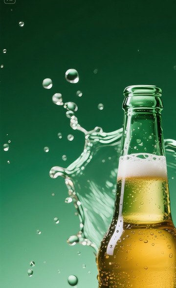 夏季冰镇饮品啤酒1