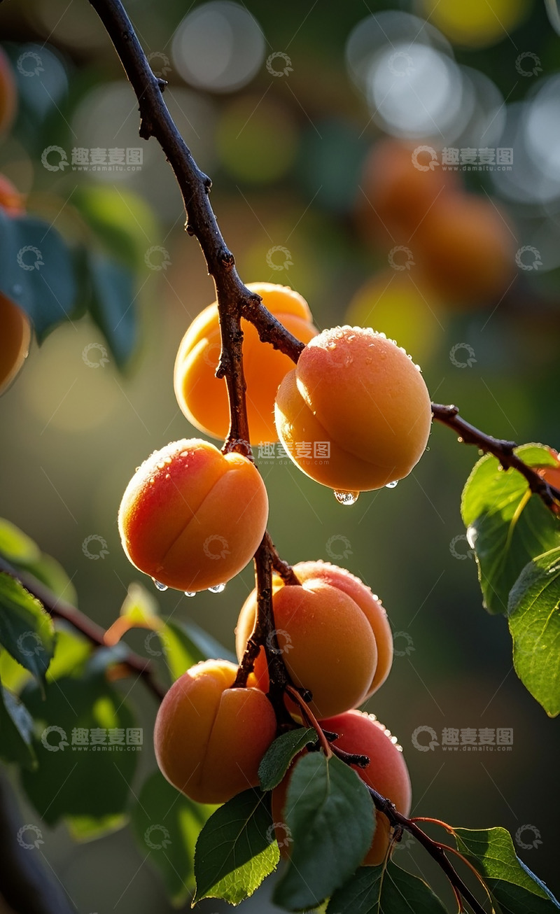 高清大图下载【趣麦麦图】新鲜的杏 13