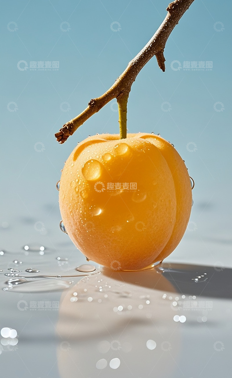 高清大图下载【趣麦麦图】新鲜的杏 12