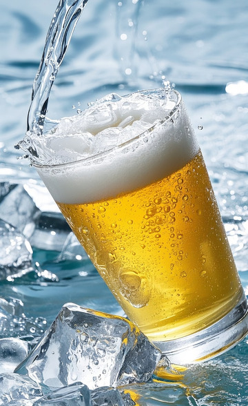 夏季冰镇饮品啤酒9