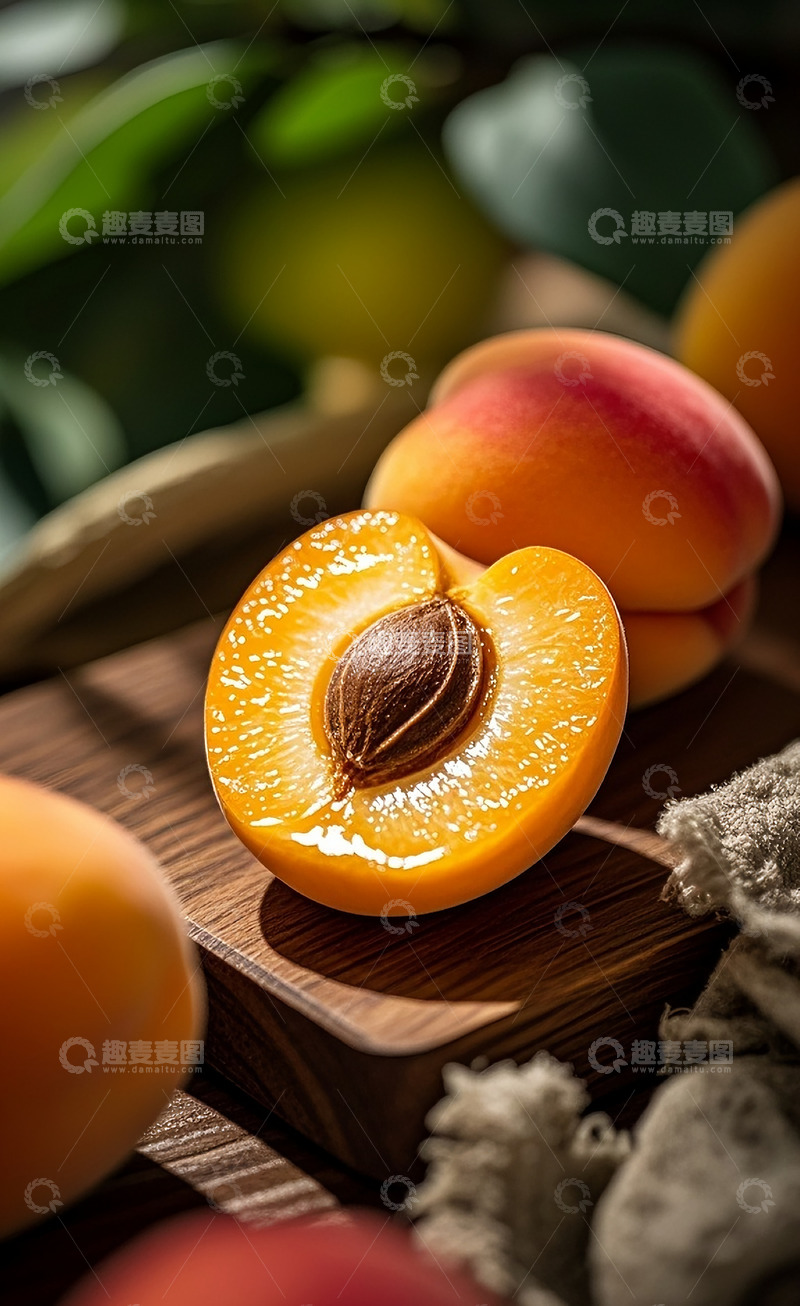 高清大图下载【趣麦麦图】新鲜的杏 20