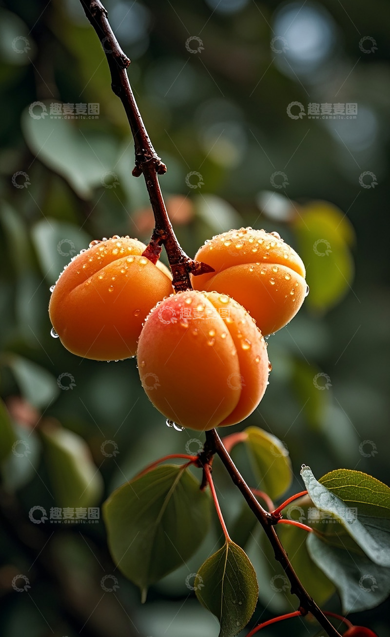 高清大图下载【趣麦麦图】新鲜的杏 8