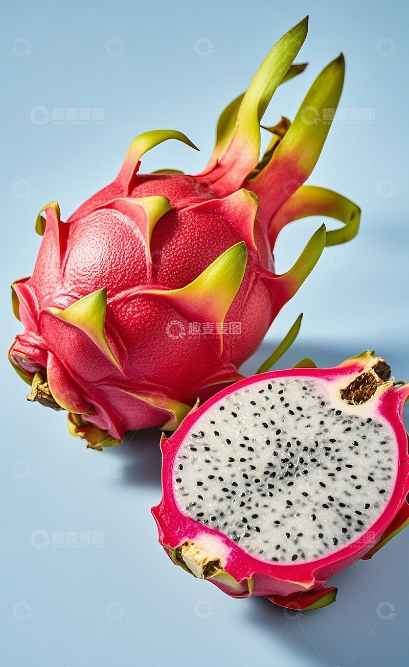 高清大图下载【趣麦麦图】新鲜的火龙果2