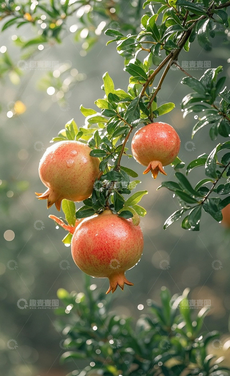 高清大图下载【趣麦麦图】新鲜石榴34