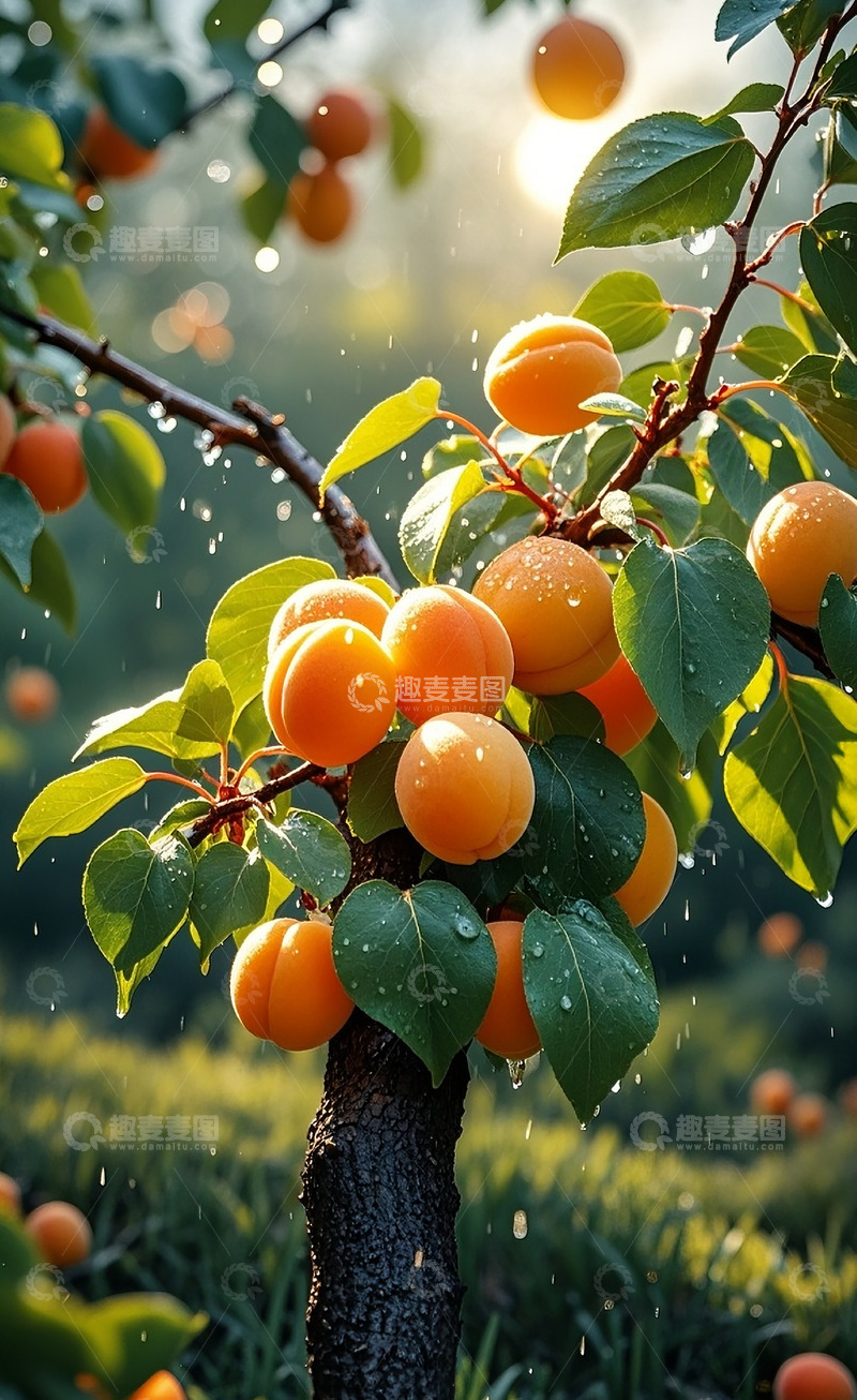 高清大图下载【趣麦麦图】新鲜的杏 7