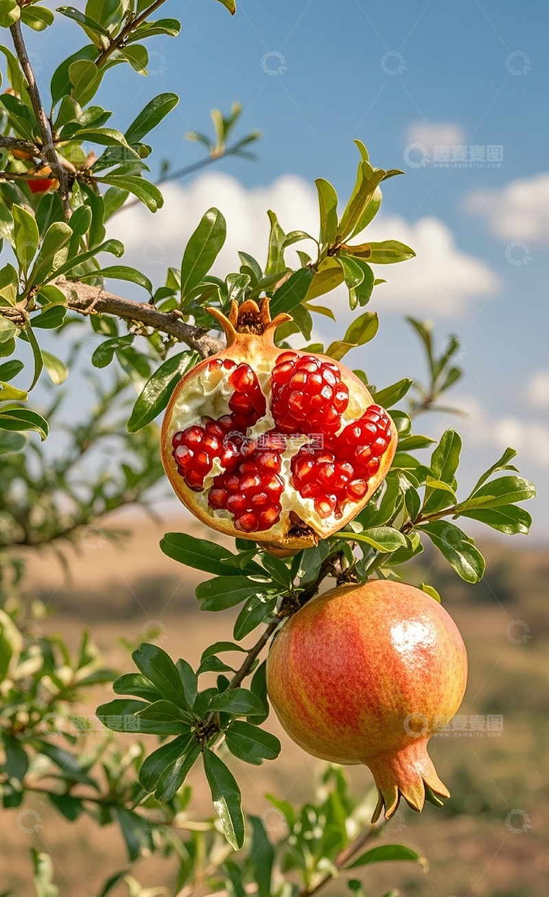 高清大图下载【趣麦麦图】新鲜石榴31