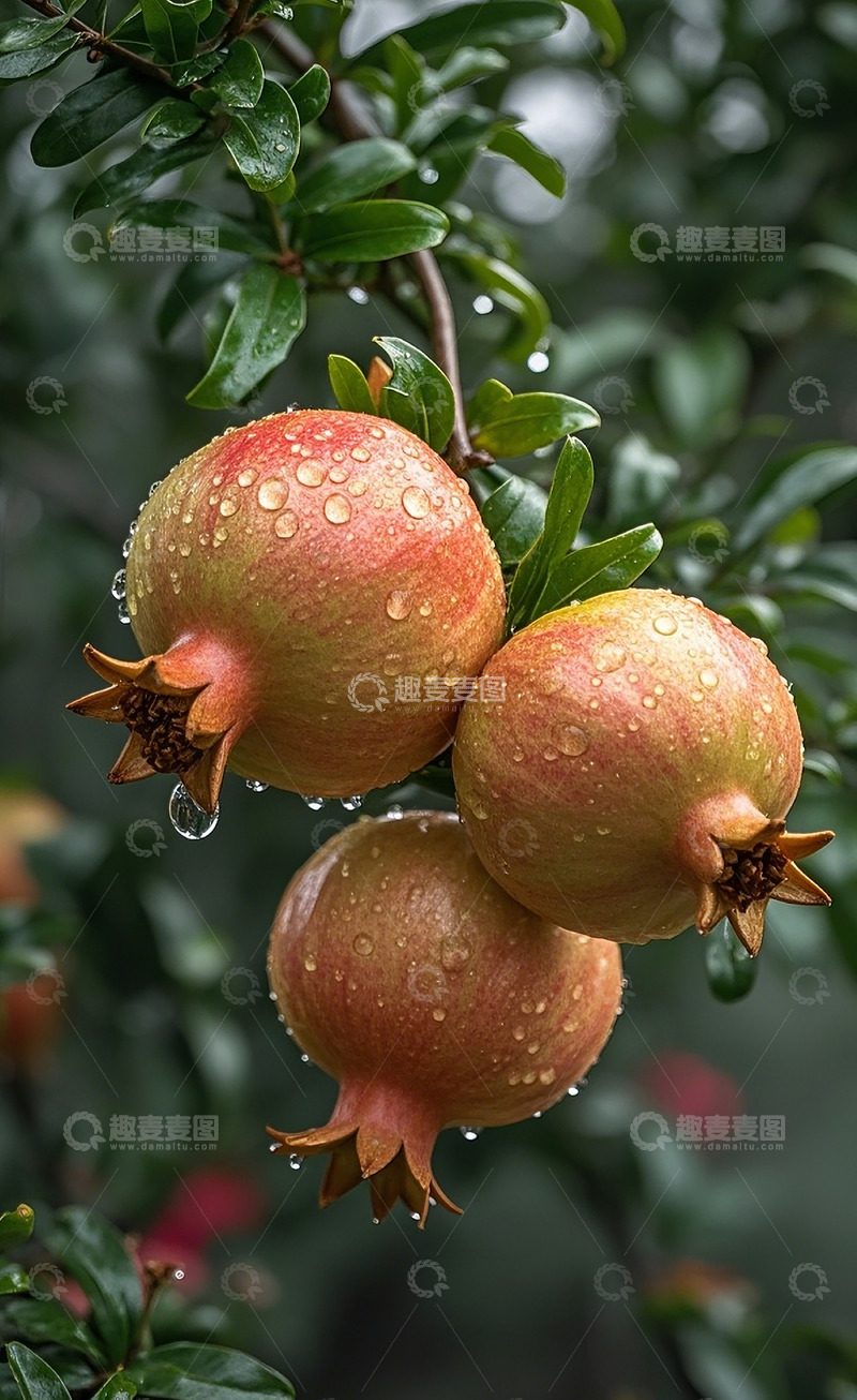高清大图下载【趣麦麦图】新鲜石榴19