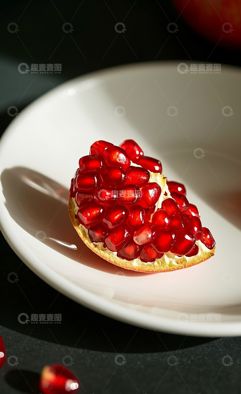 高清大图下载【趣麦麦图】新鲜石榴17