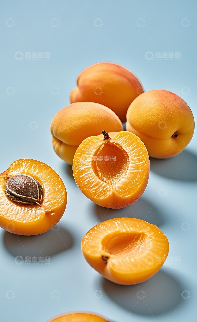 高清大图下载【趣麦麦图】新鲜的杏 