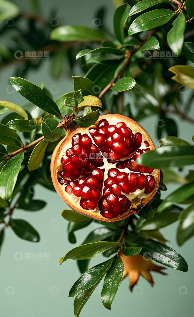 高清大图下载【趣麦麦图】新鲜石榴27
