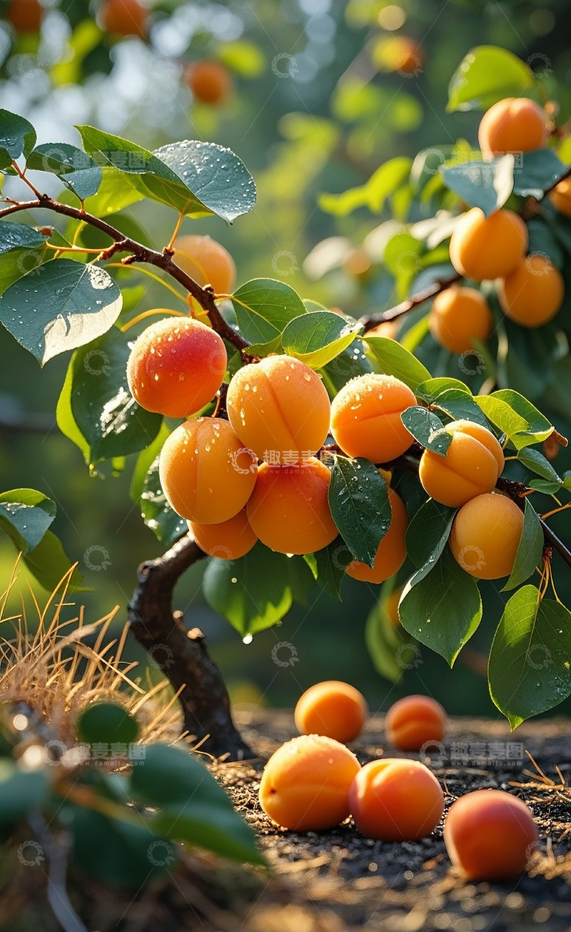 高清大图下载【趣麦麦图】新鲜的杏 16