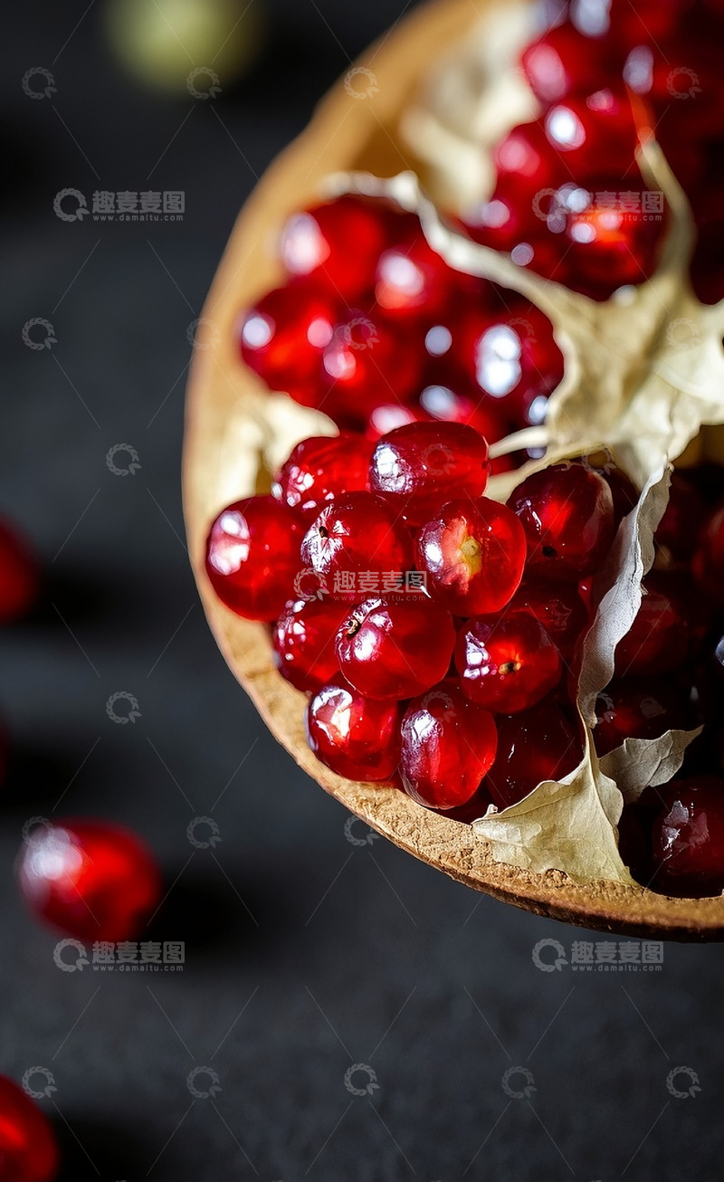 高清大图下载【趣麦麦图】新鲜石榴25