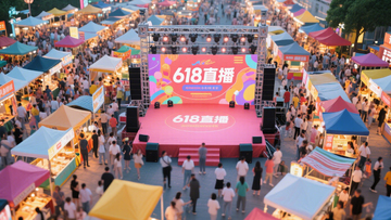 618夜市直播背景3