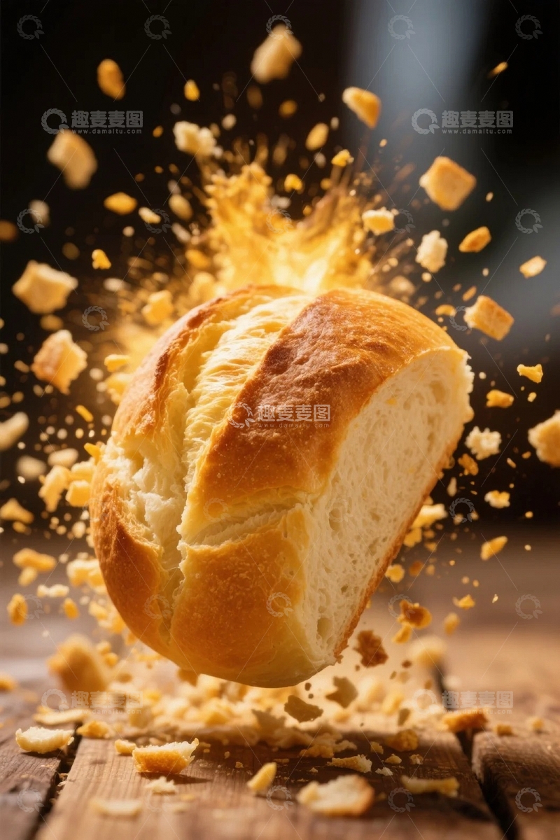 高清大图下载【趣麦麦图】美味新鲜面包1