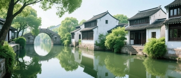 江南水乡徽派建筑3