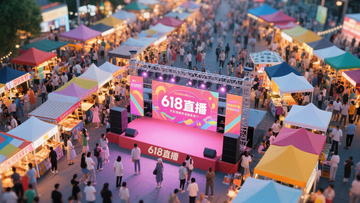 618夜市直播背景4