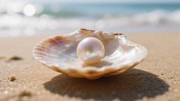 沙滩贝壳珍珠
