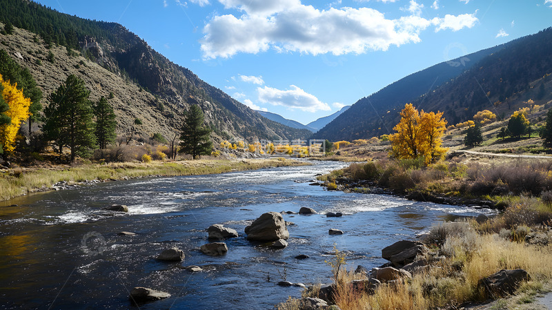 秋日的山河美景风光2